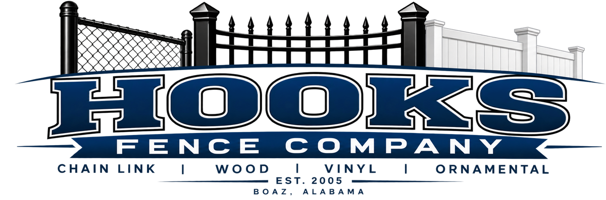 Hooks Fence Company — fence installation in North Alabama